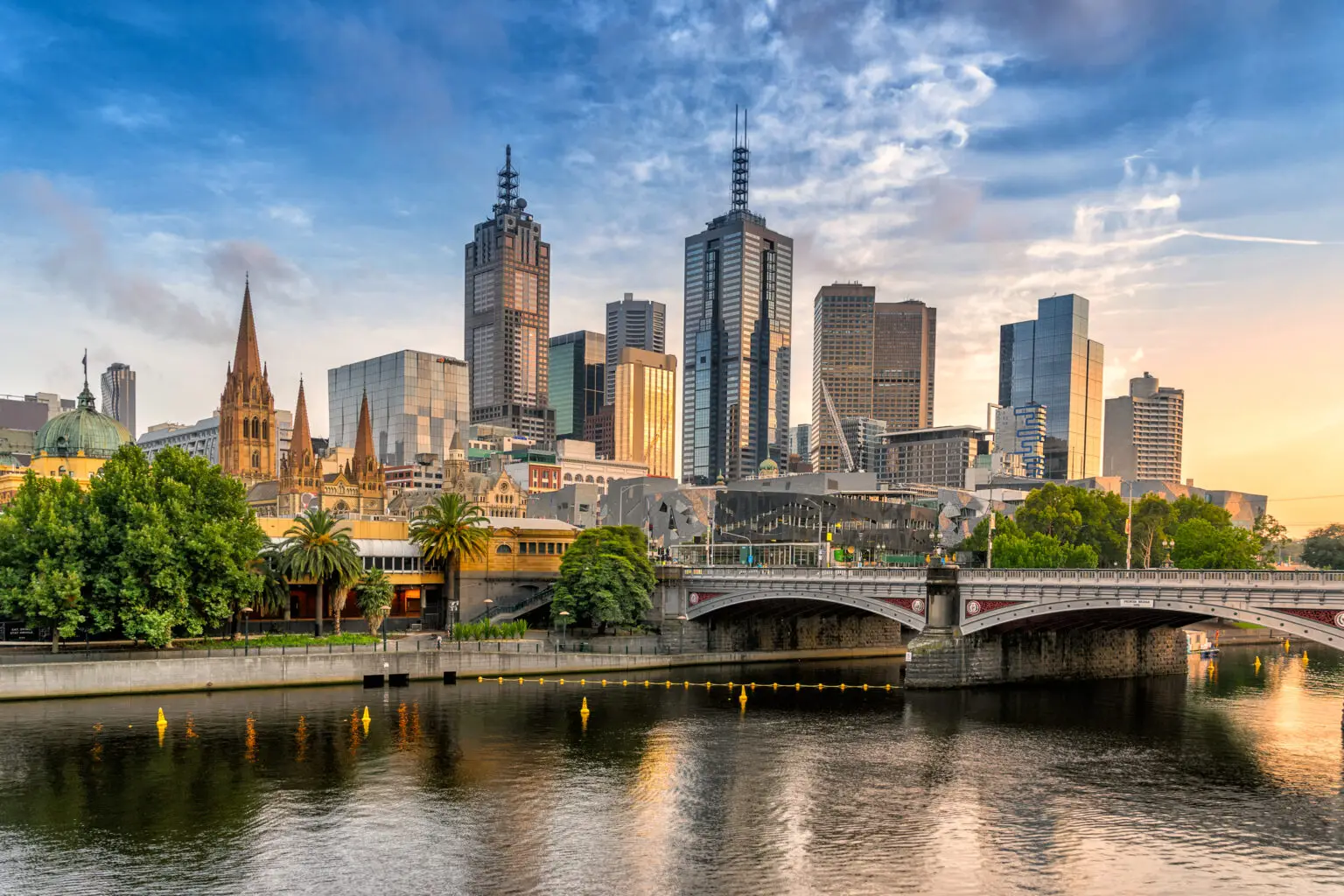 Melbourne central Business district